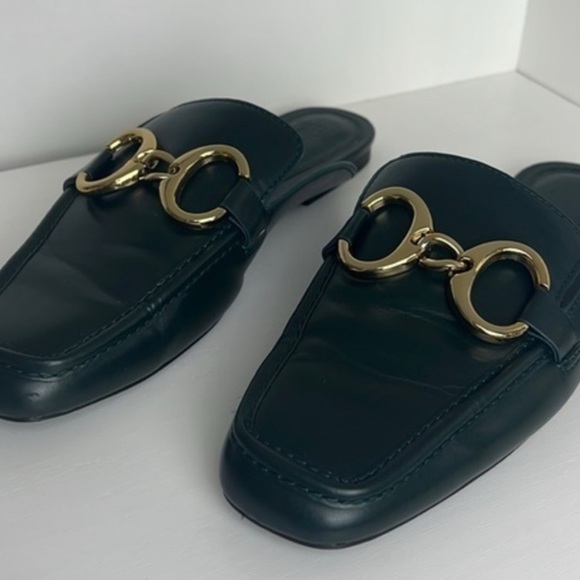 ZARA MULE BUCKLE LOAFERS SIZE 36 (6) - Picture 3 of 6